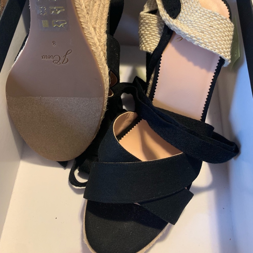 Brand new JCrew Espapdrille wedge